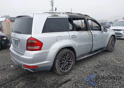 2011 Mercedes-Benz Gl 450 4Matic z USA, uszkodzony, nr VIN 4JGBF7BE3BA717297